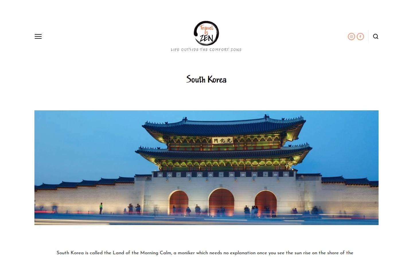 Off the Beaten Path in South Korea — Travel Is Zen