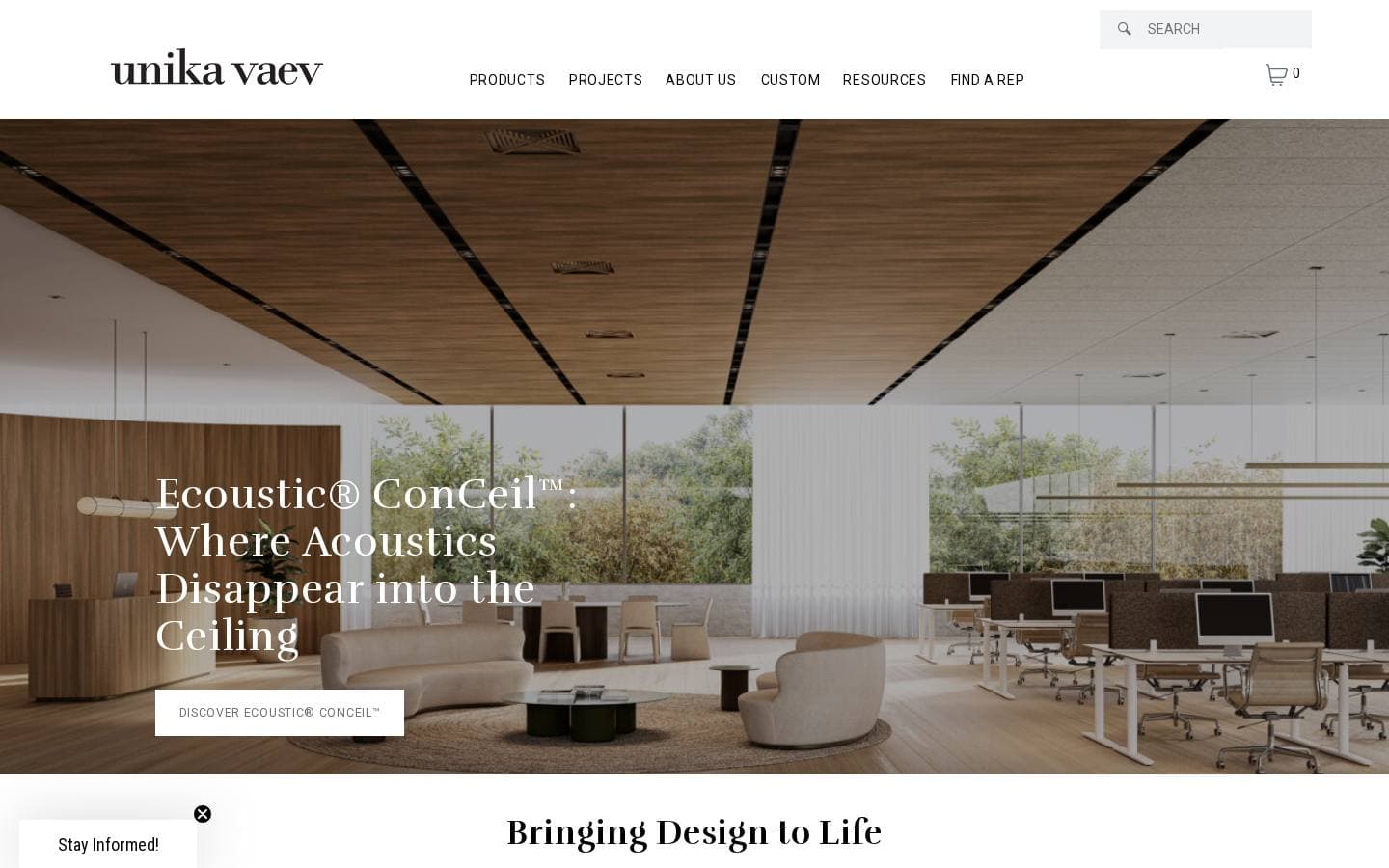 Unika Vaev Acoustic Solutions | Sound Absorbing Acoustic Panels