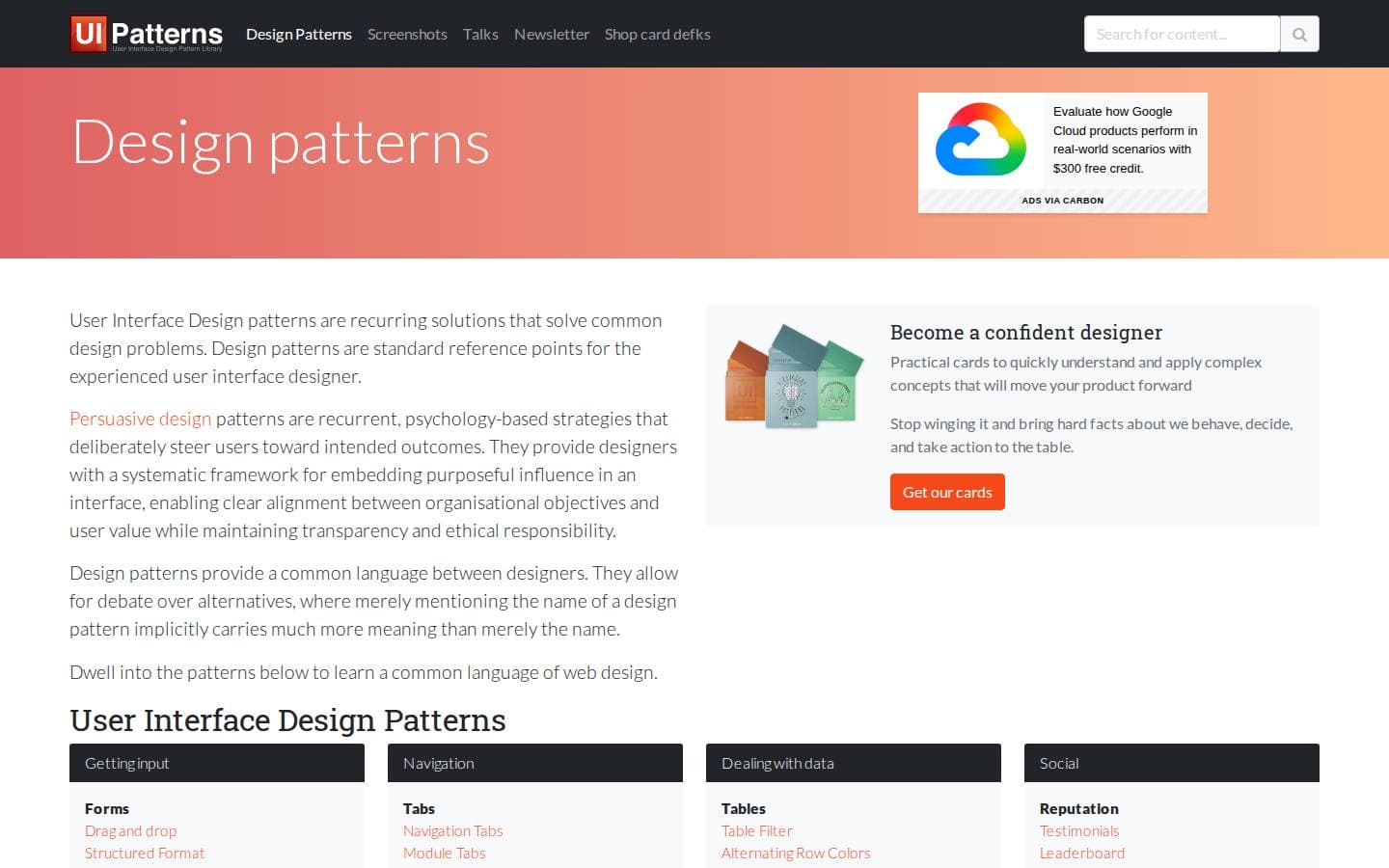 Design patterns