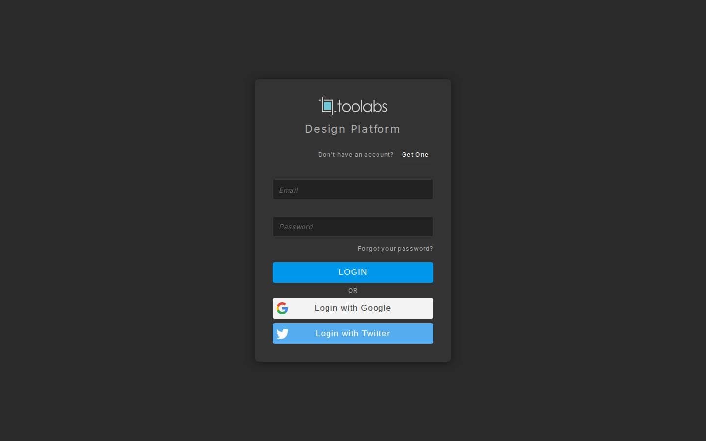 Toolabs Design Platform