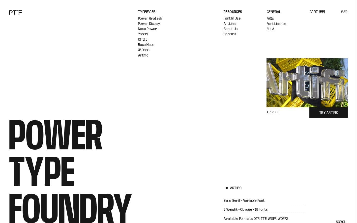 Power Type™ Foundry — Font Design Studio
