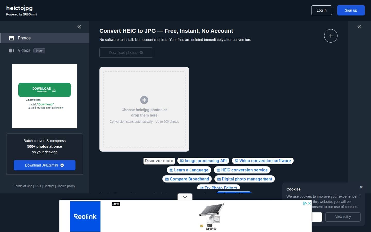 HEIC to JPG Converter – Convert 200+ Files Free