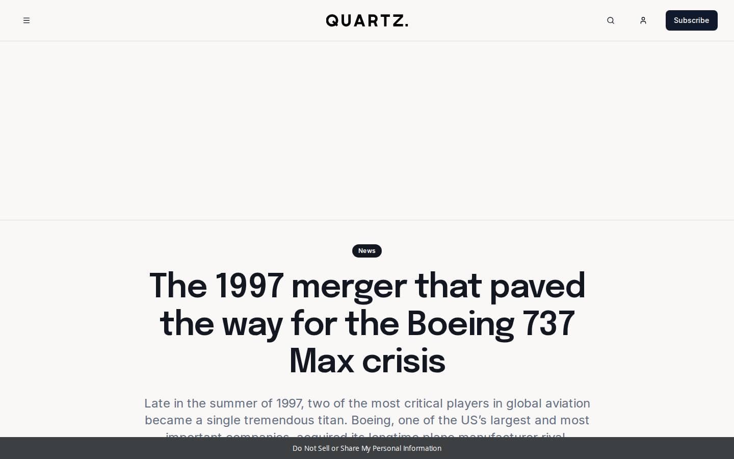 The 1997 merger that paved the way for the Boeing 737 Max crisis